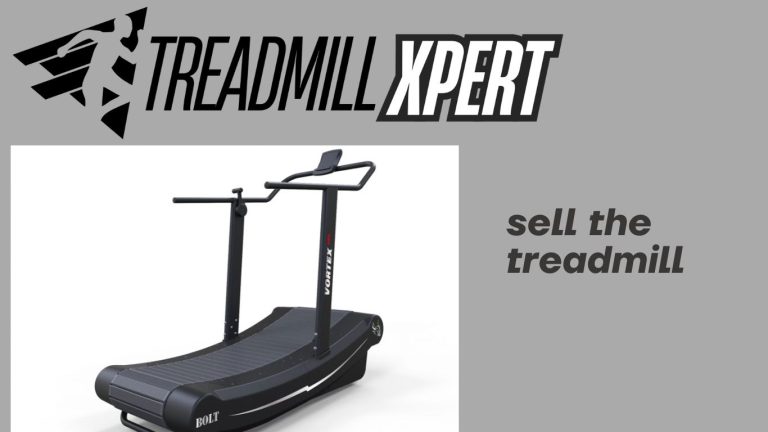 sell the treadmill