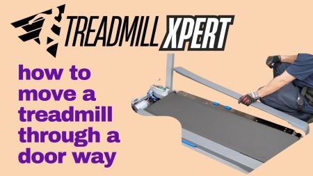 Easily  to Move a Treadmill Through a Door Way