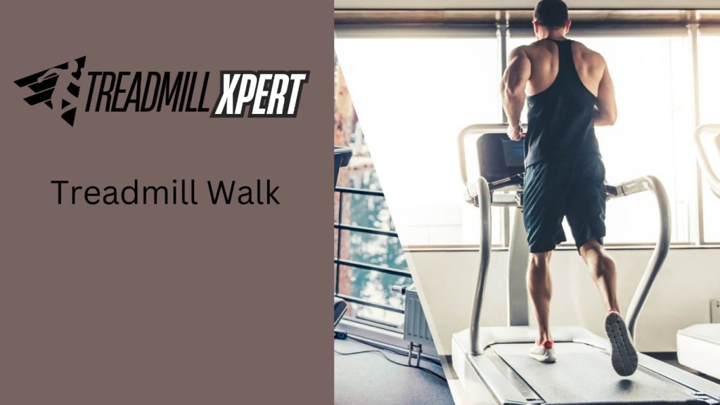 walk on the treadmill without holding the handrails