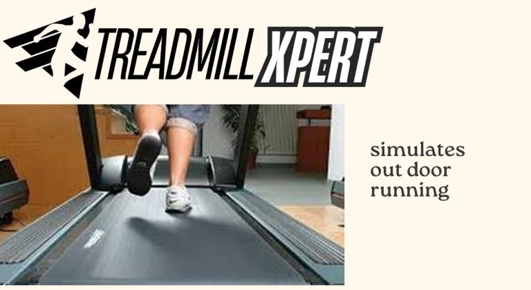 simulates out door running