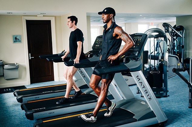 walking backwards on the treadmill