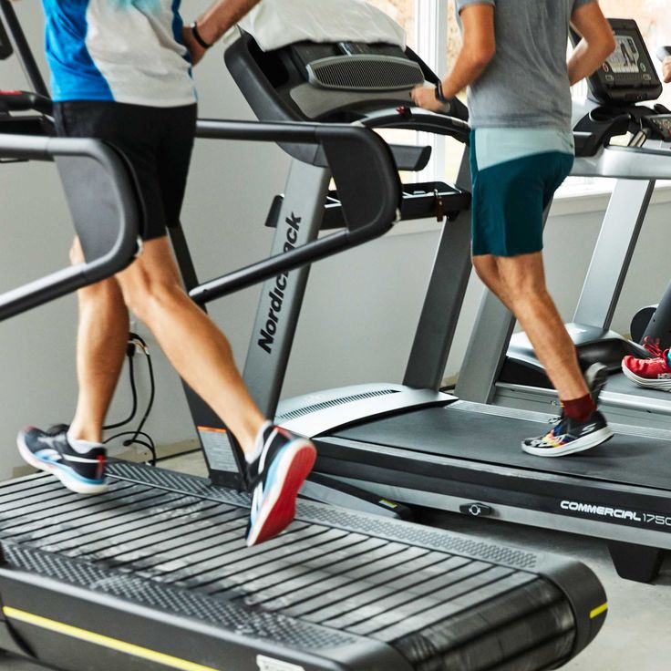 Running Barefoot on the Treadmill 